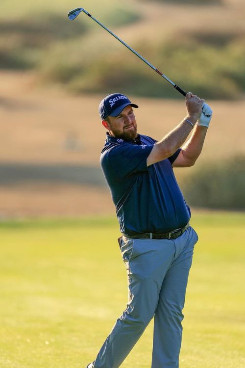 Brendan Lowry Pictured Taking A Swing At The Hero Dubai Desert Classic Tournament 