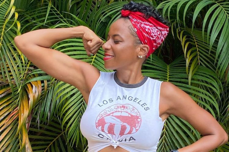 Miko Grimes Flexes Her Muscle As She Shares The Picture On Her Instagram Handle In 2020