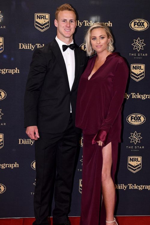 Daly Cherry Evans Walks The Red Carpet Of Dally M Awards In 2017 With His Wife Vessa Rockliff