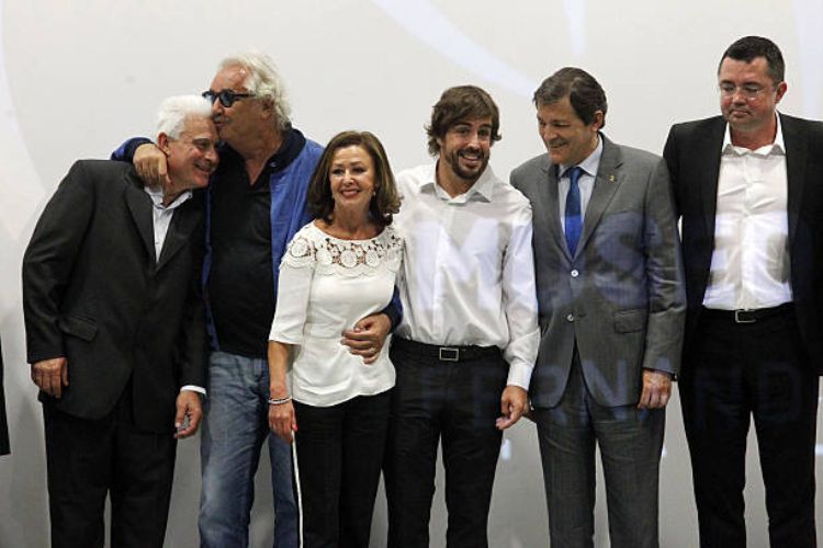 Jose Luis(L) And Ana Martinez (Third From Left) Pictured At Their Son's Museum Opening In 2015