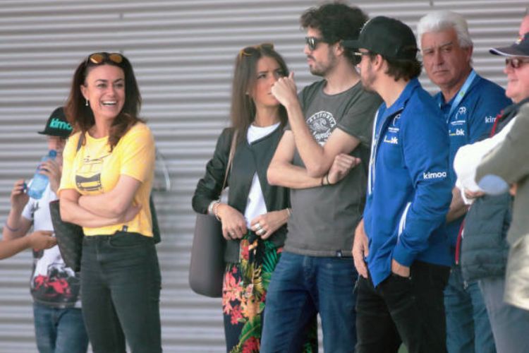 Lorena Alonso Pictured Attending The Spanish Kart Racing In 2017 With Her Brother