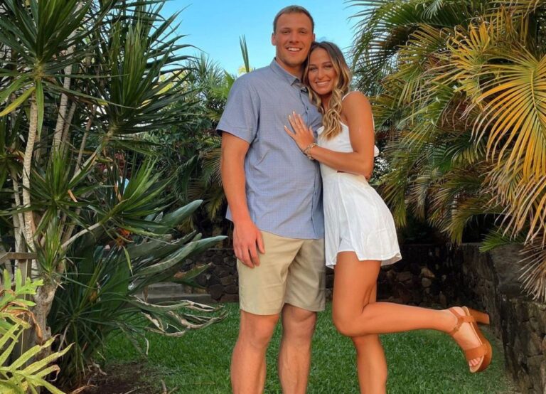 Jack Campbell Pictured With His Girlfriend Turned Fiance Megan Meyer In 2022