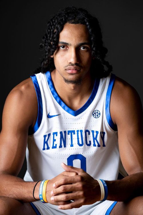 Jacob Toppin Pictured In His Kentucky Gear For The Final Season In 2022