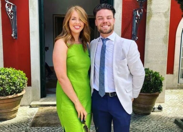 JD McDonagh Pictured With His Wife During One Of Their Friend's Wedding In 2022