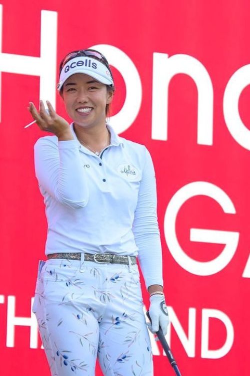 Jenny Shin Pictured In At The 2023 Honda PGA Thailand Earlier This Year In February 