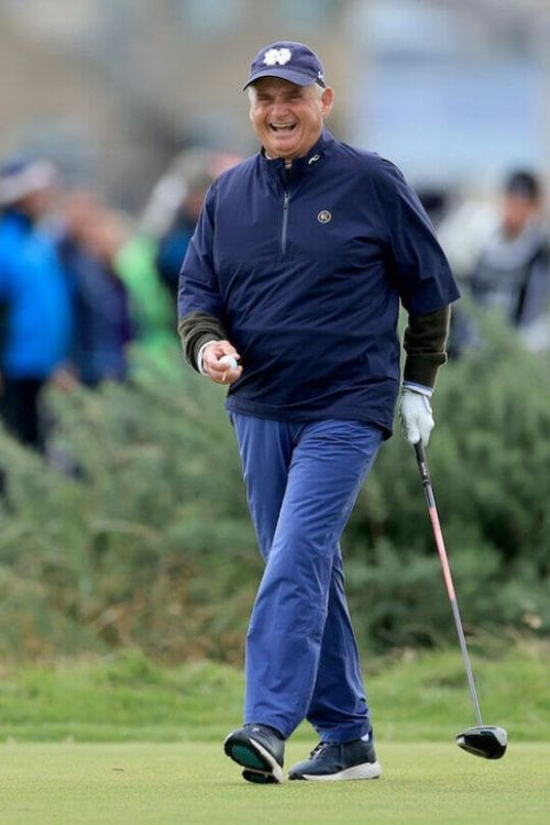 Jimmy Dunne Is All Smiles As He Is Pictured Playing Golf With Friends In 2023