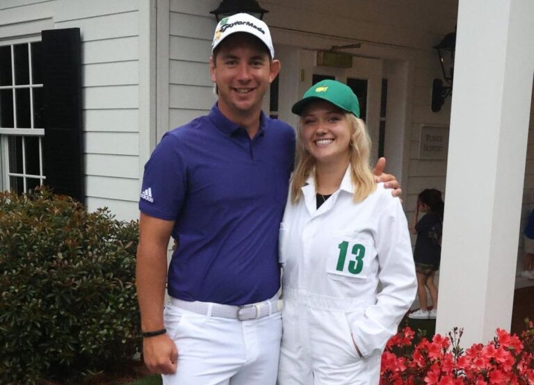 Lucas And Maggie Were All Smiles In The Masters Tournament Last Year