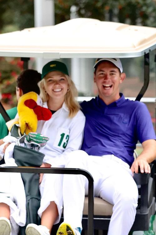 Lucas Herbert And Maggie O'Shea Were All Smiles During The Masters' Tournament In 2022