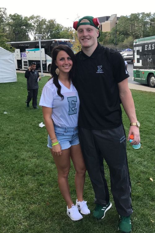 Maxx And Rachel Pictured Together At Their University In 2017