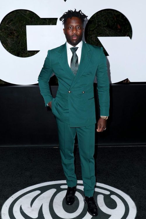 Nigel Sylvester On The Red Carpet Of the GQ Event In 2022