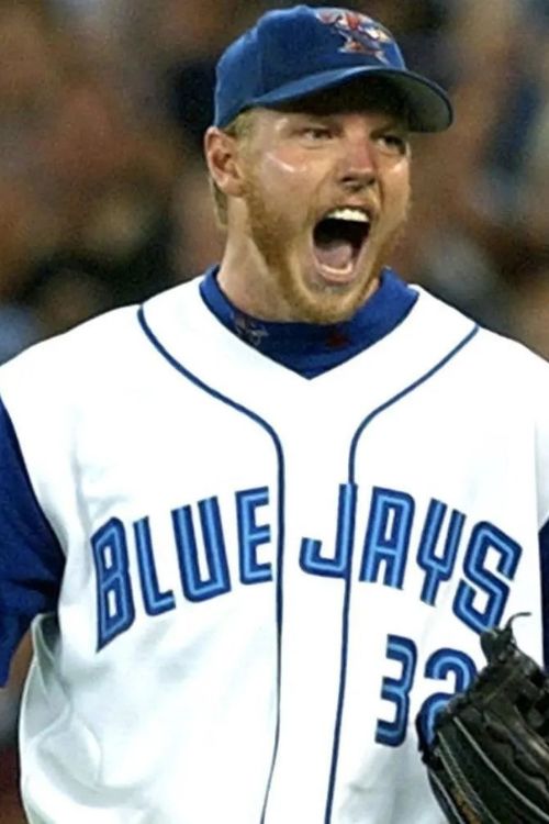 Roy Halladay Pictured During His Toronto Blue Jays Days 
