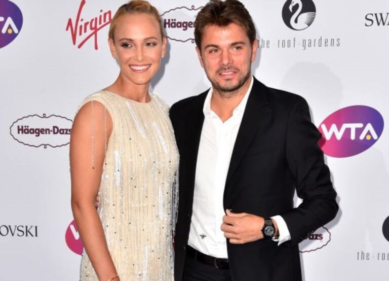 Stan Wawrinka Pictured With His Former Girlfriend Donna Vekic In 2017