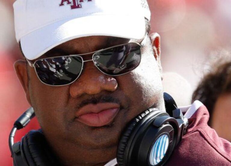 Terry Price Pictured During His Time As The Aggies Coach