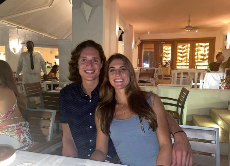 Tyler Glasnow Pictured With His Girlfriend Meghan Murphy During Their Trip To The Dominican Republic In 2021