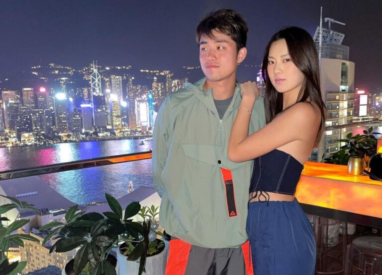 Wu Yibing Pictured With His Girlfriend Nicole Li Earlier This Year In January
