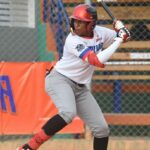 Elian Soto In Action During A Game