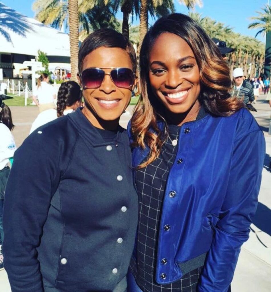Sloane Stephens And Her Mother Sybil 