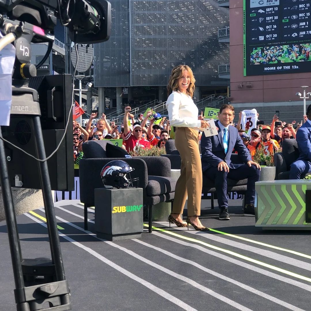 Suzy Kolber During Her Show 