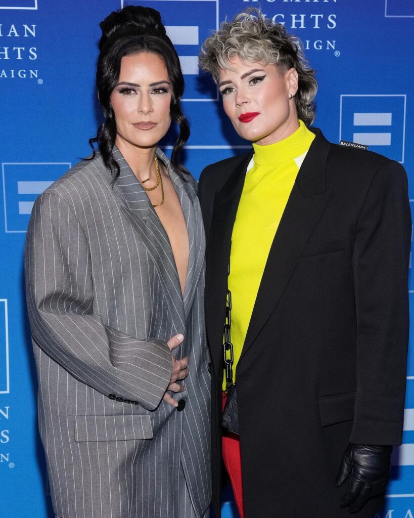 Ali And Ashlyn Attending Human Right Campaign In 2023 