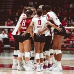 Wisconsin Team During A Match