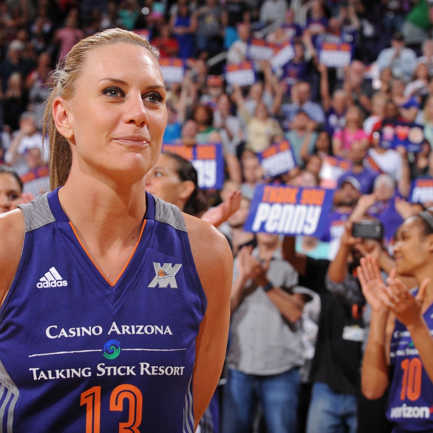 Penny Taylor During A Game 