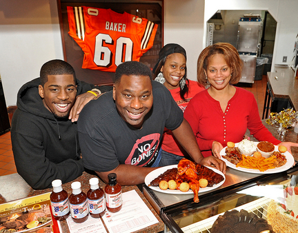 AI Baker With His Family 