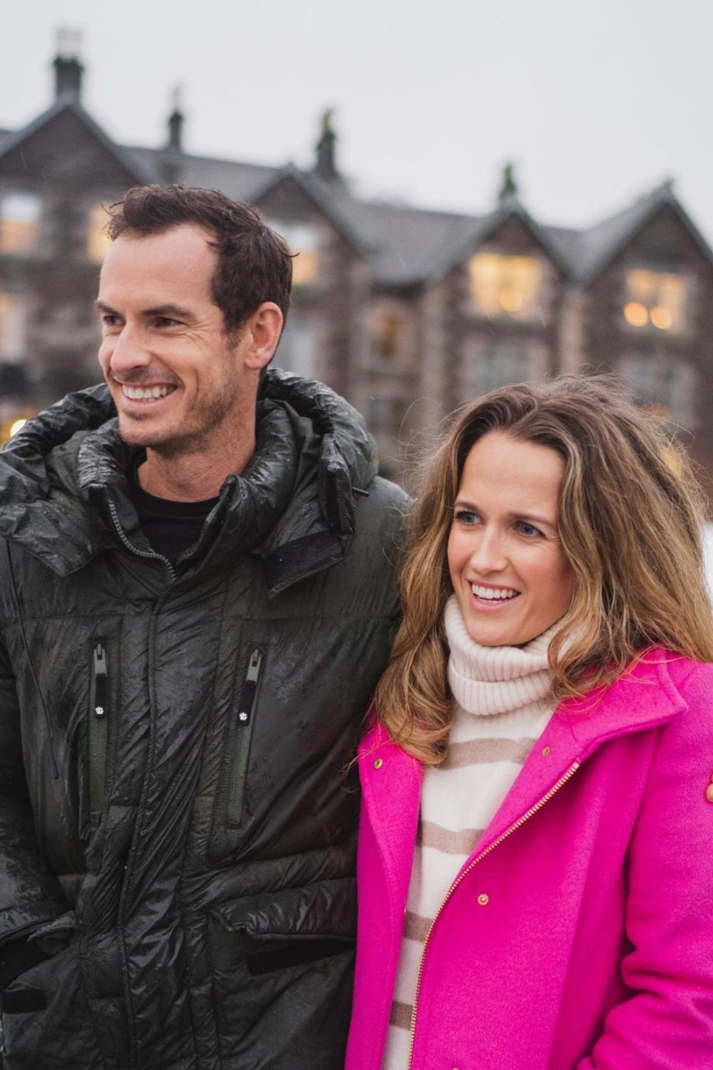 Andy Murray With His Wife Kim Sears