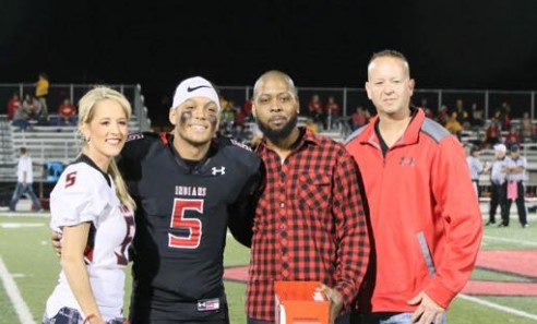 Ashton Smith With His Family (Kary Weller, Lonnie Smith & Derek Sims)