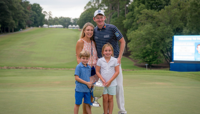 Brandt Snedeker And His Family