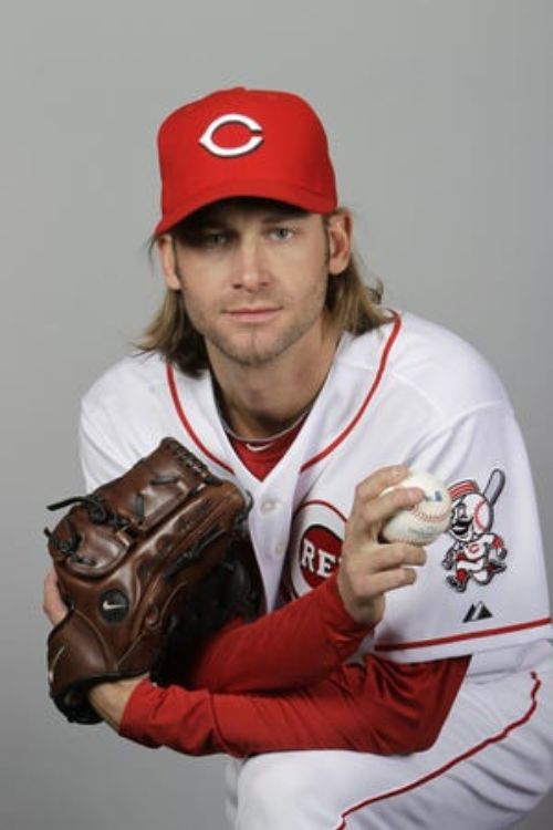 Bronson Arroyo Posing For A Photoshoot