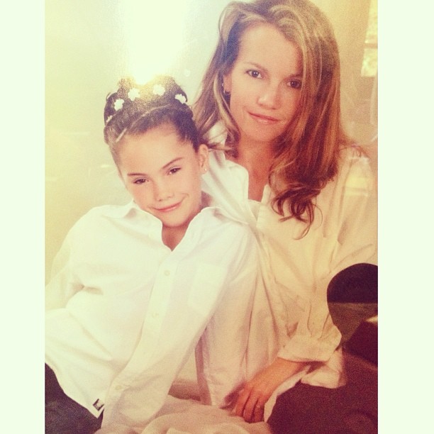 Childhood Picture Of McKayla With Her Mother Erin