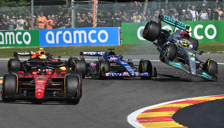 Crash At The Belgium GP Circuit de Spa-Francorchamps Death Track
