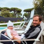 Daniil Medvedev With His Daughter Alisa