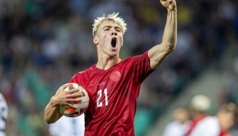 Danish Professional Soccer Player Rasmus Højlund