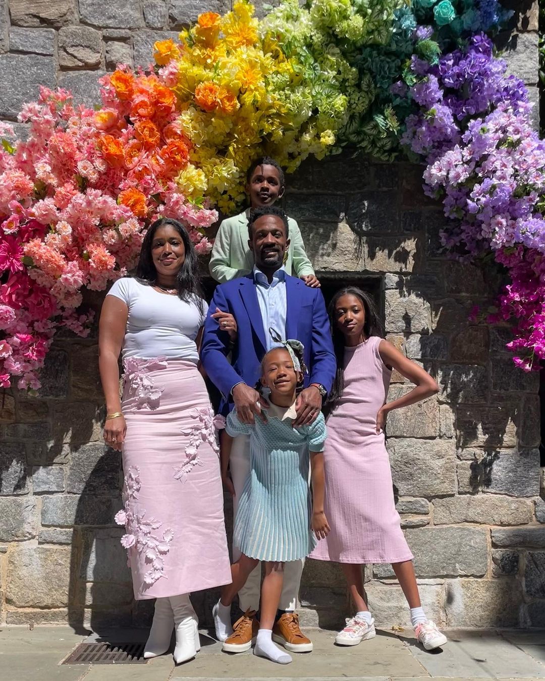 Domonique Foxworth With Wife Ashley And Kids