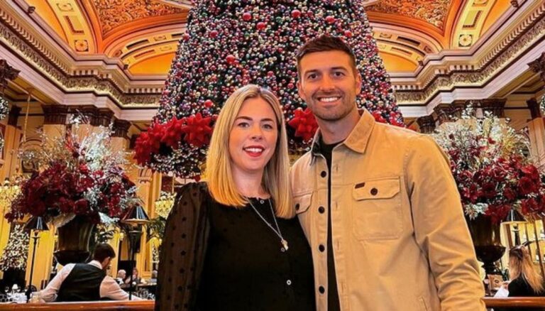 English Cricketer Mark Wood And His Wife Sarah Shares Two Kids