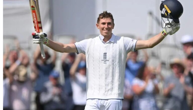 English Professional Cricketer Zak Crawley