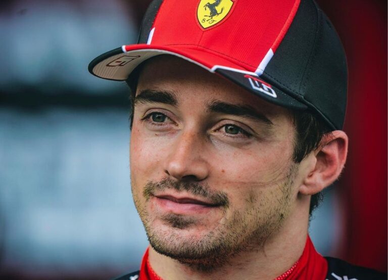 Formula One Racing Driver Charles Leclerc