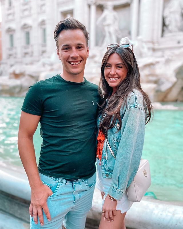 Golfer Matthew Jordan And His Girlfriend Kate Parry