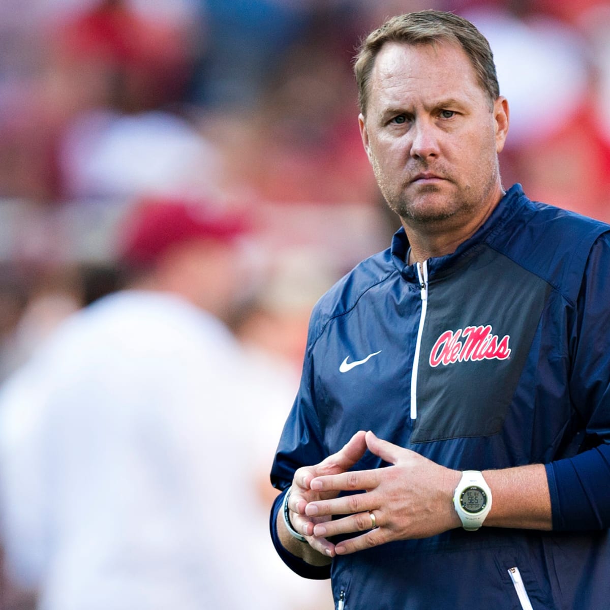 Hugh Freeze During His Time At Ole Miss