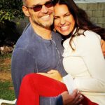 Jessica With Her Husband Adam Burks