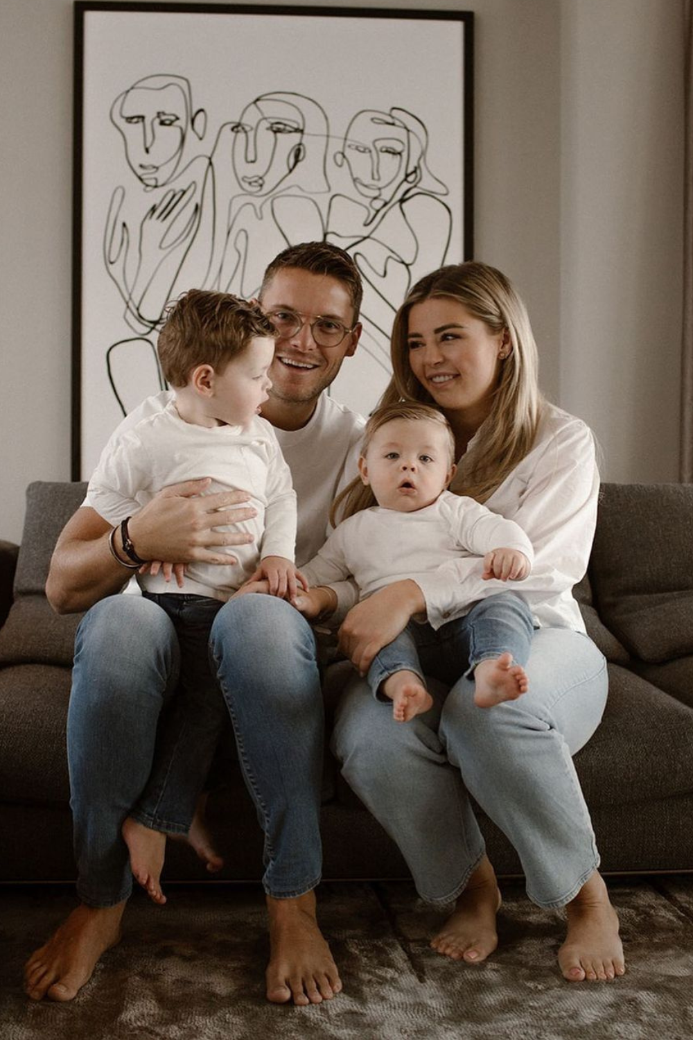 Jos Verstappen Daughter Victoria Jane Verstappen With Her Boyfriend And Their Kids