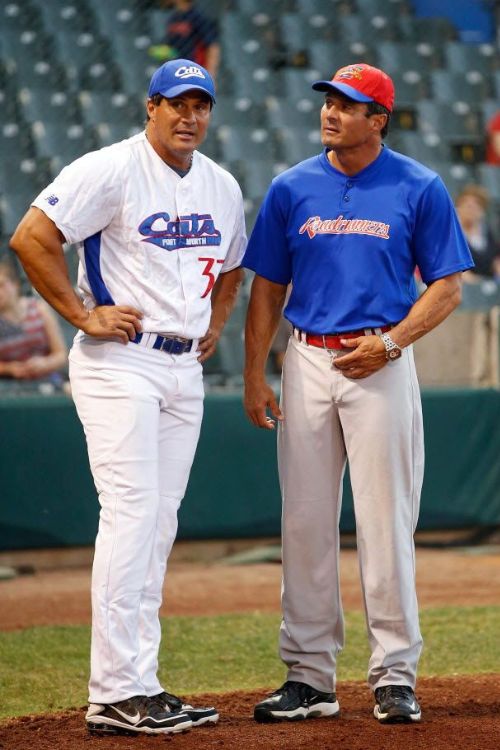 Jose Canseco And His Identical Twin Brother Ozzie Canseco