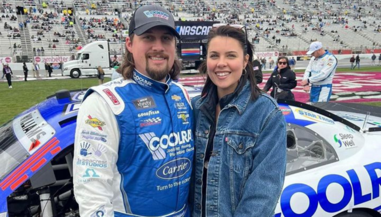 Josh Williams With His Wife Trazia Rae