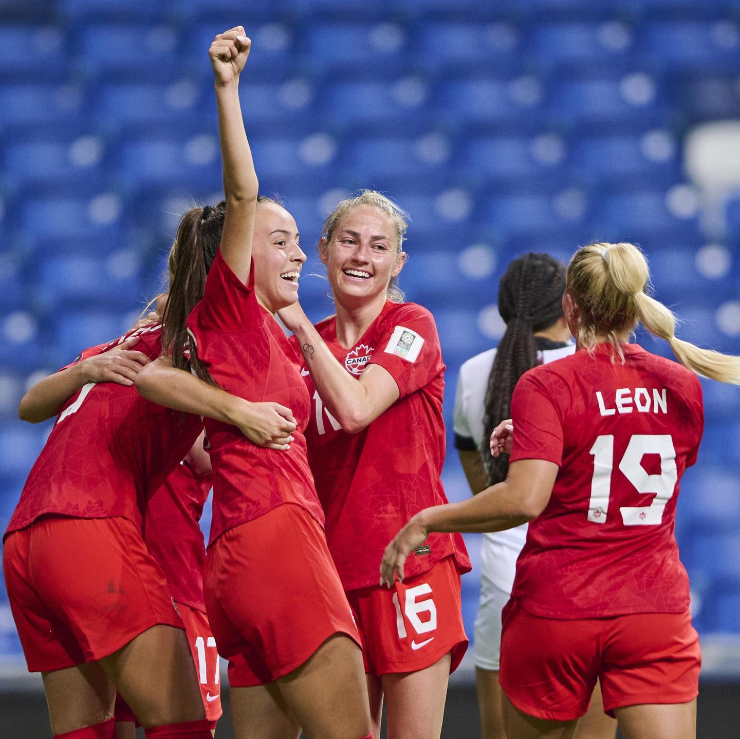 Julia Grosso Celebrates After Scoring The Winning Penalty In Tokyo Olympics