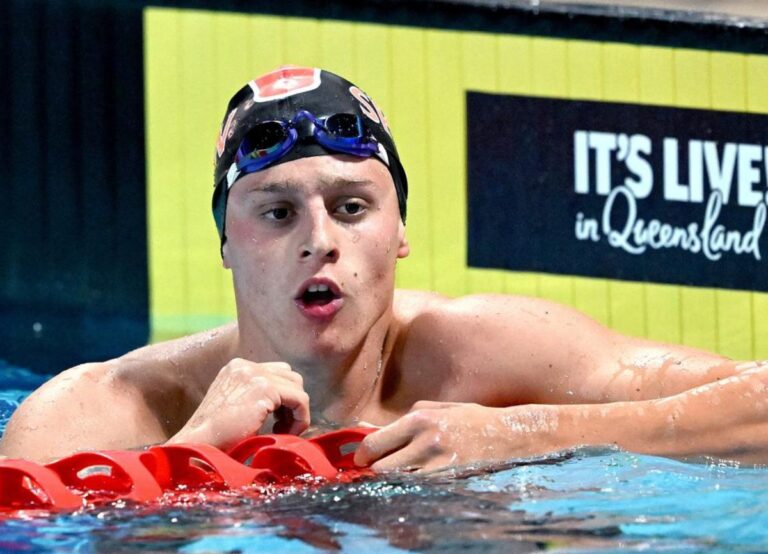 Professional Swimmer Kai Taylor