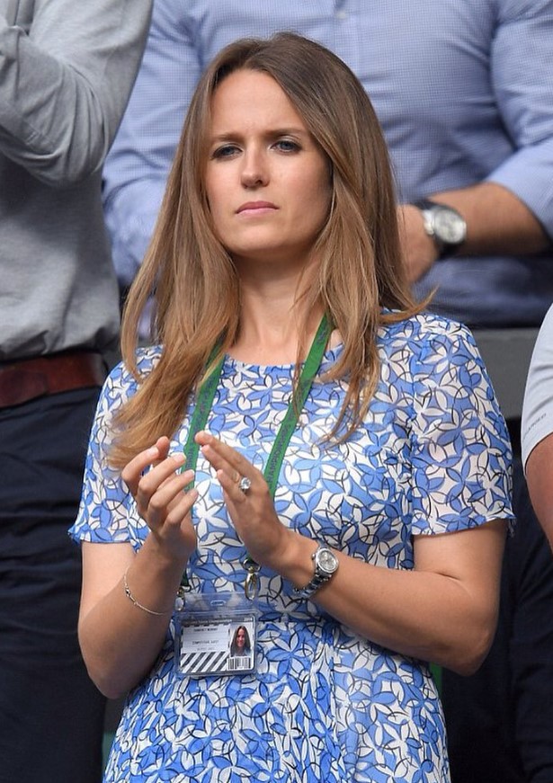 Kim Sears Attending Her Husband's Game At Wimbledon