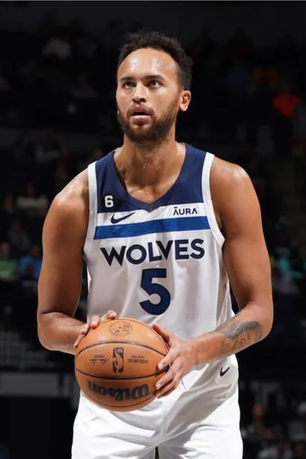 Kyle Anderson Taking A Free Throw In An NBA Game