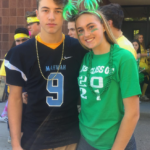 Kyle Reed with Lindsay Clark in 2017