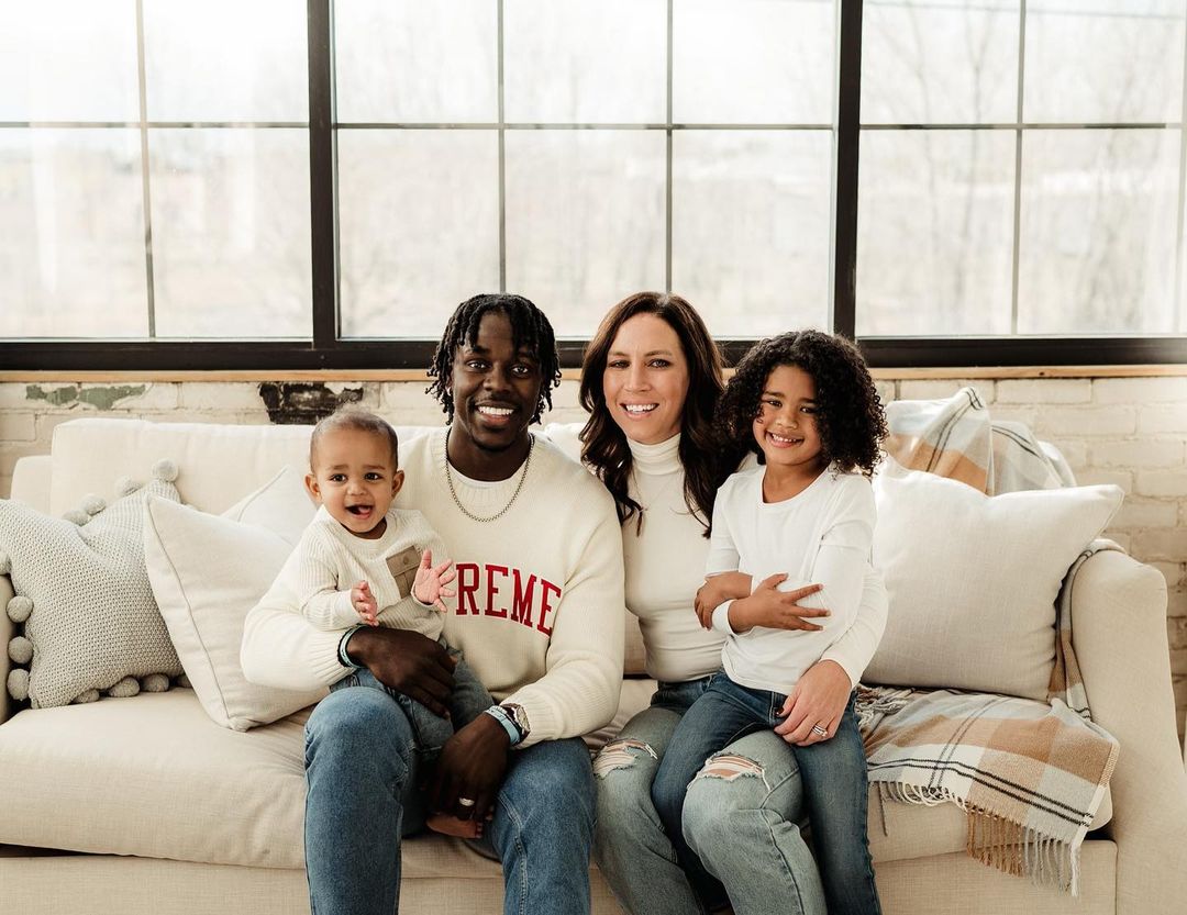 Lauren Holiday With His Husband Jrue And Her Kids